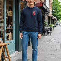 Men's Crown Q Logo Sweatshirts - Queens Country Club