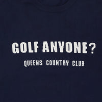 "Golf Anyone?" Sweater - Queens Country Club Chest Letters