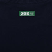 "Golf Anyone?" Sweater - Queens Country Club Patch Detail at Back Neck
