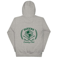 Queens UNISPHERE GOLF BALL LOGO HOODIE CARBON GREY