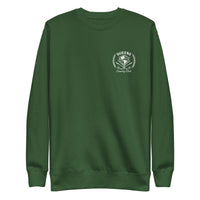 Queens Unisphere Golf Ball Tee Sweatshirts Forest Green