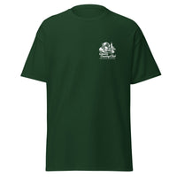 Green tQueens Unisphere Golf Tee-shirt with a logo on the chest ,