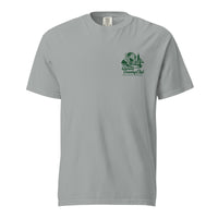 t-shirt with 'Queens Country Club' logo on the back. Queens Unisphere Golf Tee