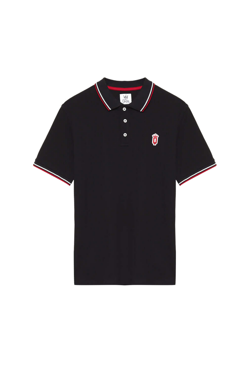 Men's Crown Q Logo Polo Shirts - Modern Golf Style