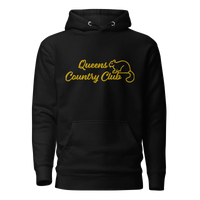 Men's Queens Country Club Embroidery Hoodie — product image 3