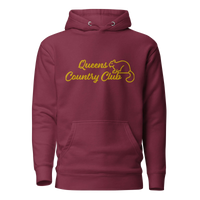 Men's Queens Country Club Embroidery Hoodie — product image 2