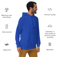 NY Mets Masters Hoodie in Team Royal — right-front view | Queens Country Club
