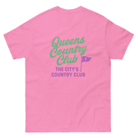 Queens CC “City’s Country Club” Tee – product view 16, Queens golf apparel by Queens Country Club