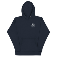 Queens Unisphere Golf Ball Tee Hoodie Navy | Queens Country Club