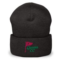 No.7 QCC Beanie in Charcoal | Queens Country Club