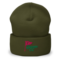 No.7 QCC Beanie in Olive | Queens Country Club