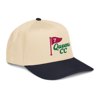QCC NO. 7 Golf Cap in Navy Brim | Queens Country Club