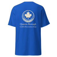 Queens Golf Dept. Tee — back view | Queens Country Club