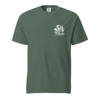'Queens Country Club' logo on the front and back. Queens Unisphere Golf Tee