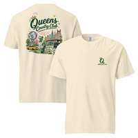 Queens Country Club Cityscape Tee — back view | Queens Country Club