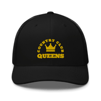 Queens CC Crown Trucker Cap - Queens Country Club