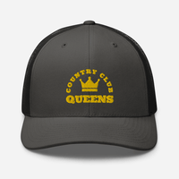 Queens CC Crown Trucker Cap - Queens Country Club