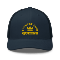 Queens CC Crown Trucker Cap - Queens Country Club