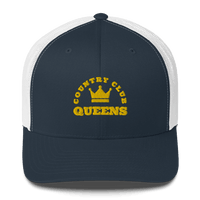 Queens CC Crown Trucker Cap - Queens Country Club