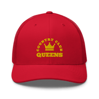 Queens CC Crown Trucker Cap - Queens Country Club