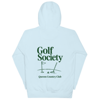 Golf Society Hoodie — Light & Neutral Colors | Queens Country Club — product image 9