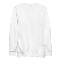 Queens Country Club crewneck sweatshirt with green graphic of crossed tennis rackets and ball. Vintage-inspired NYC tennis streetwear blending classic country club style with Queens sports culture