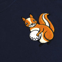 Men's Squirrel Logo Sweatshirts - Queens Country Club