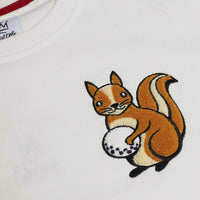 Men's Squirrel Logo Sweatshirts - Queens Country Club