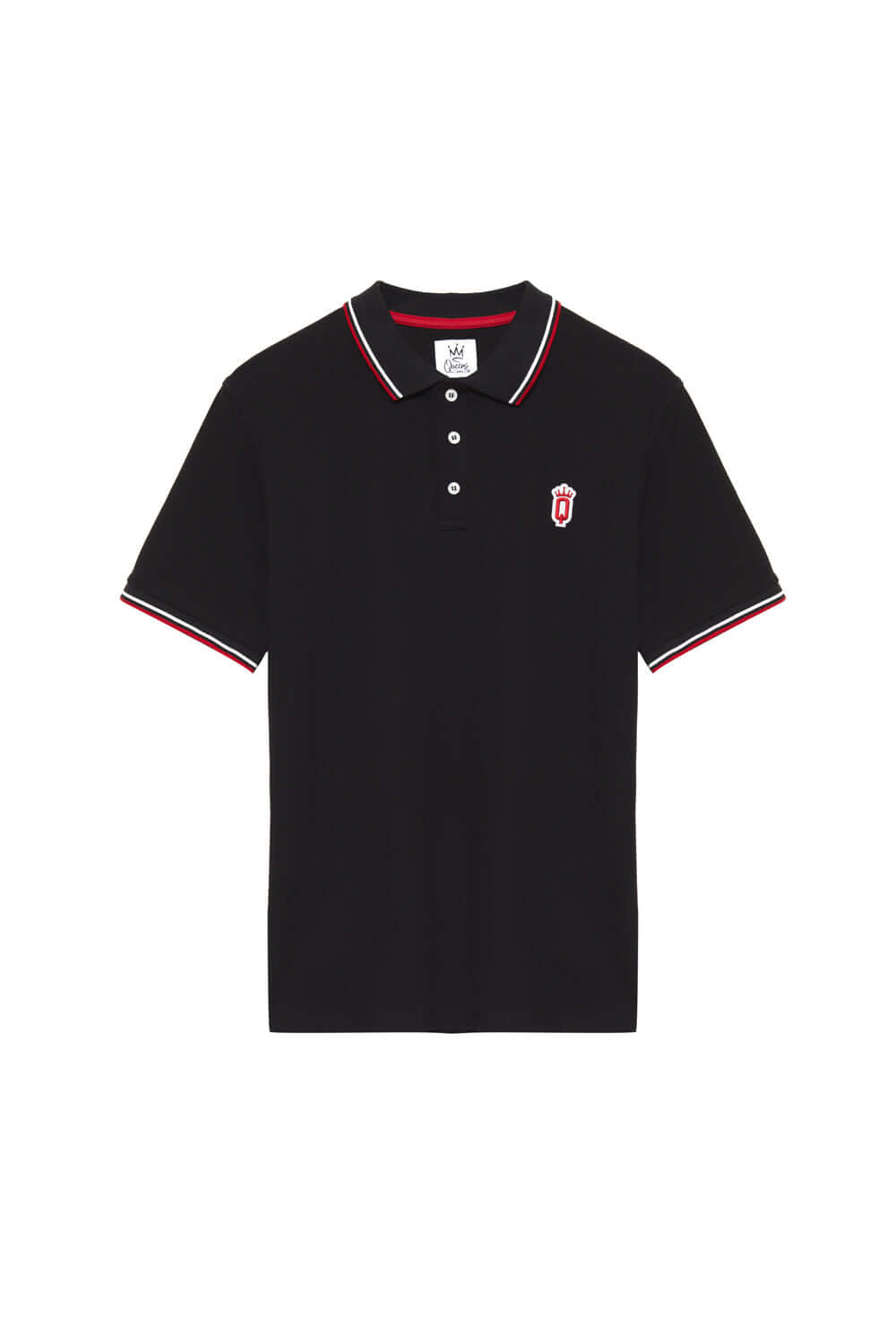Men's Crown Q Logo Polo Shirts - Modern Golf Style – Queens
