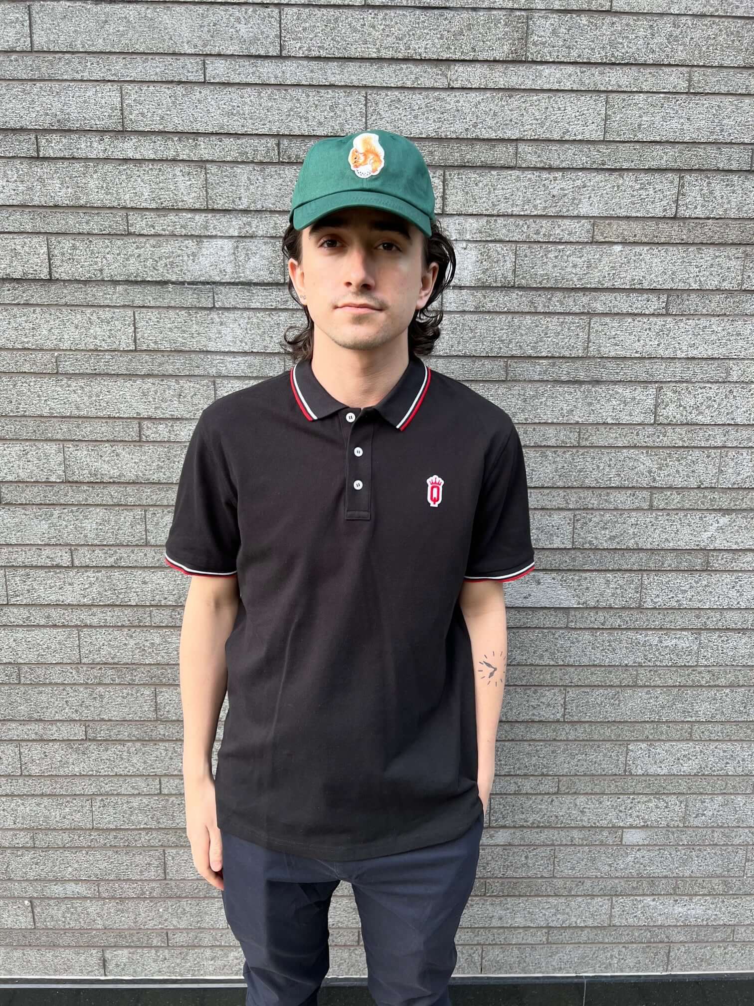 Men's Crown Q Logo Polo Shirts - Modern Golf Style – Queens