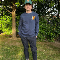 Men's Squirrel Logo Sweatshirts - Queens Country Club