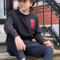 Men's Crown Q Logo Sweatshirts - Queens Country Club