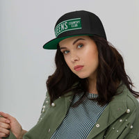 Queens CC Street Sign Flat Bill Cap - Queens Country Club