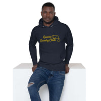 Men's Queens Country Club Embroidery Hoodie - Queens Country Club