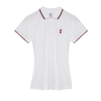 Women's Crown Q Logo Polo Shirts – product view 1, Queens golf apparel by Queens Country Club