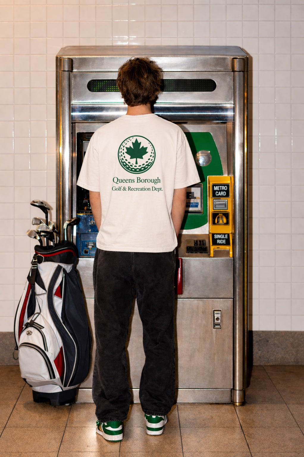 Queens Golf Dept. Tee - Green - Queens Country Club