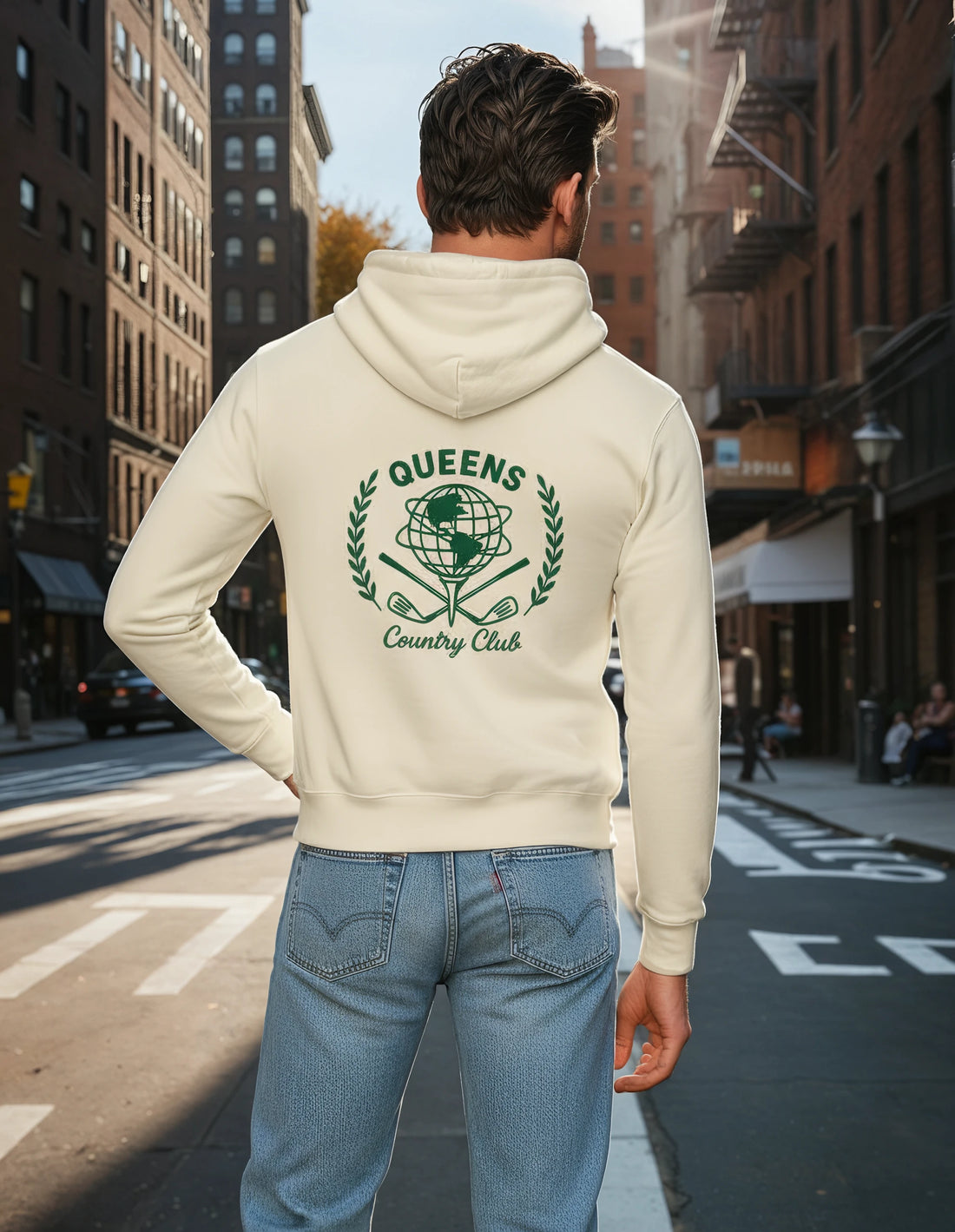 Queens Unisphere Golf Ball Hoodie - Queens Country Club