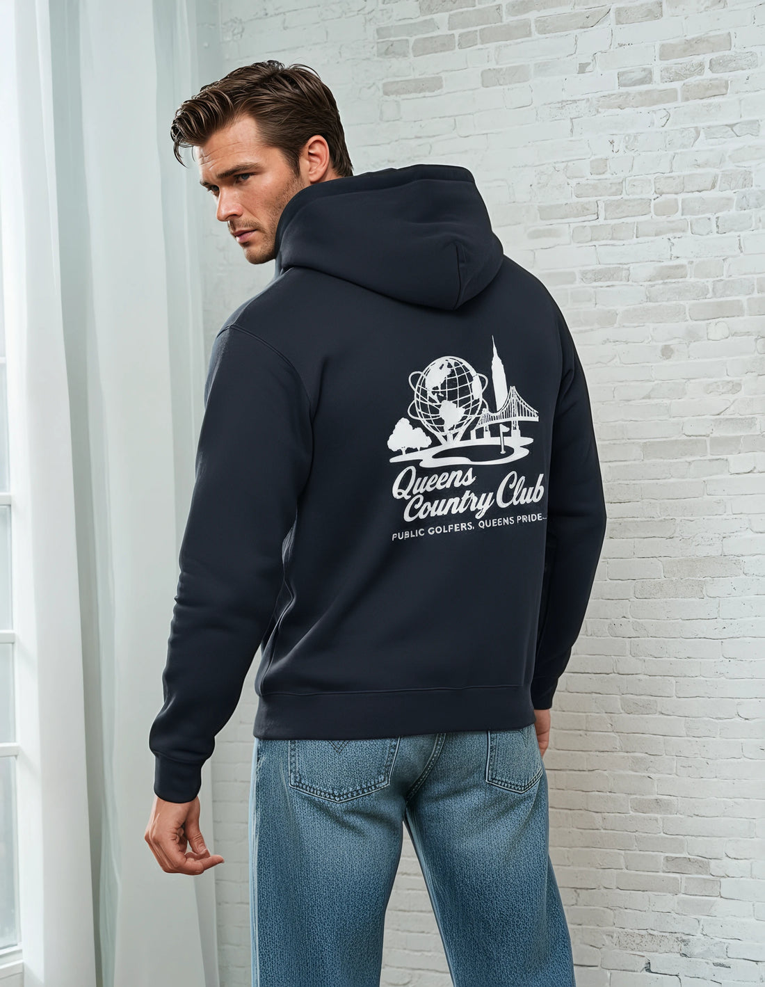 Queens Unisphere Golf Hoodie - Queens Country Club