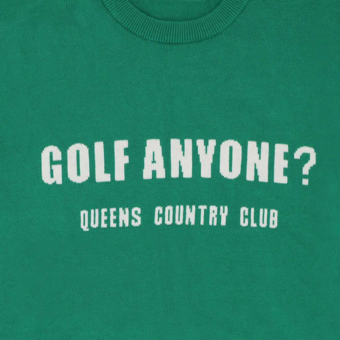 "Golf Anyone?" Sweater - Queens Country Club