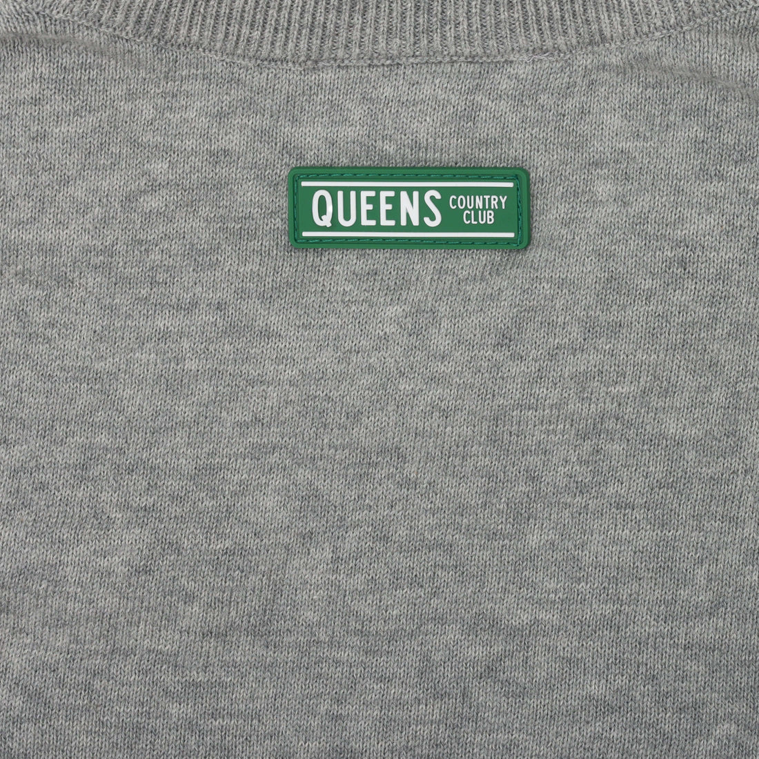 "Golf Anyone?" Sweater - Queens Country Club Patch at Back Neck
