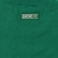 "Golf Anyone?" Sweater - Queens Country Club  Patch Detail at back neck