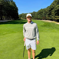 "Golf Anyone?" Sweater - Queens Country Club in Male Golfer at Golf Course