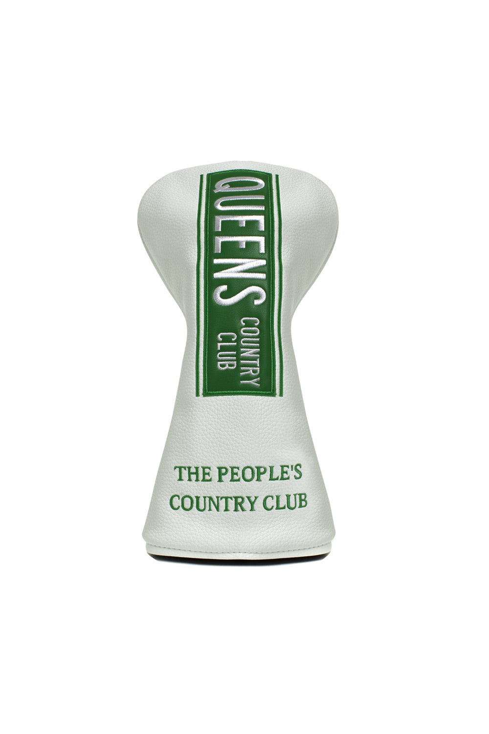 Driver Head Cover – lifestyle photo, Queens golf product by Queens Country Club