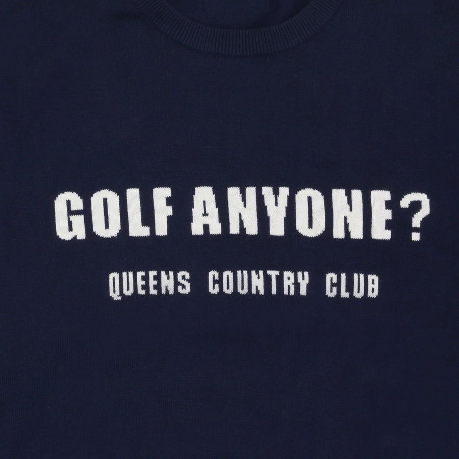 "Golf Anyone?" Sweater - Queens Country Club