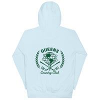   Queens UNISPHERE GOLF BALL LOGO HOODIE BONE COLOR