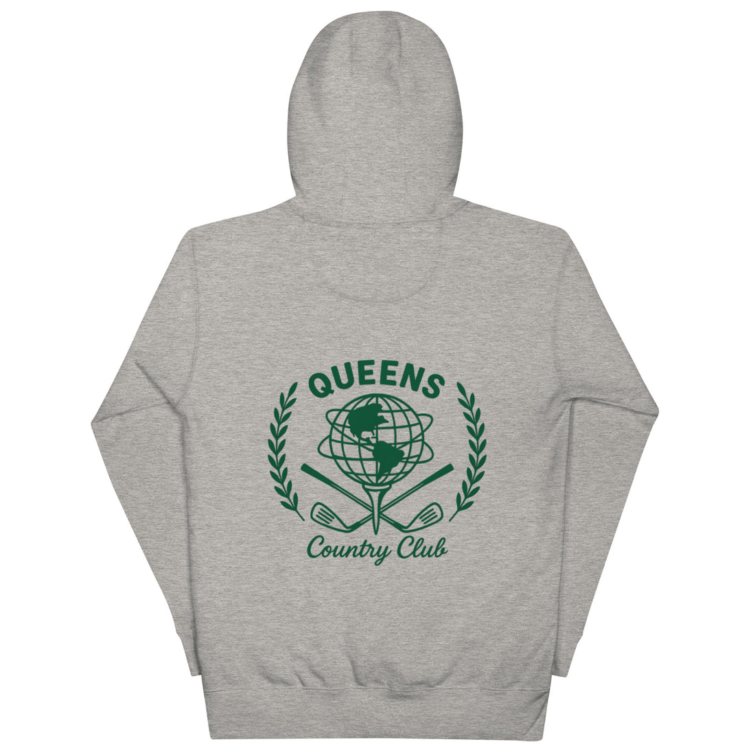     Queens UNISPHERE GOLF BALL LOGO HOODIE CARBON GREY 
