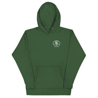 Queens Unisphere Golf Ball Tee Hoodie Forest Green