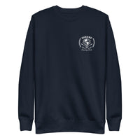 Queens Unisphere Golf Ball Tee Sweatshirts Navy
