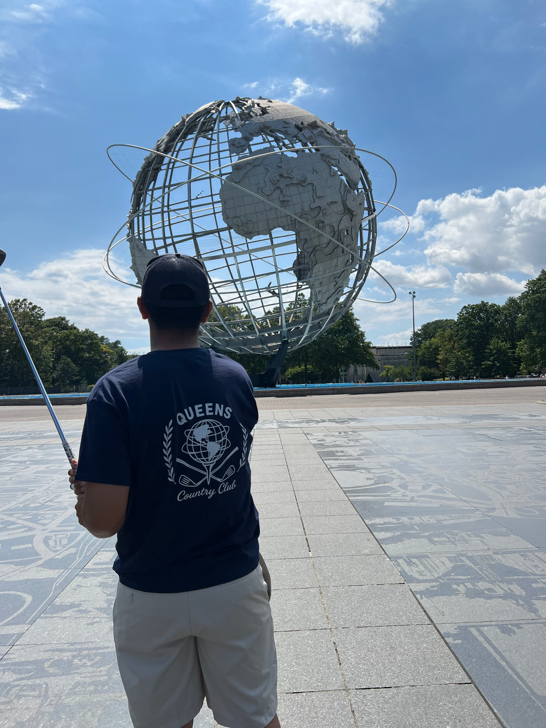 Queens Unisphere Golf Ball Tee - Dark - Queens Country Club