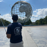Queens Unisphere Golf Ball Tee - Dark - Queens Country Club